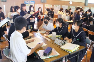 授業の写真